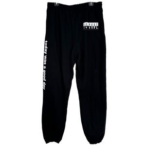 NWOT Ice Cube Today Was a Good Day {Jerzees} Jogger Sweatpants Black Men’s 2XL